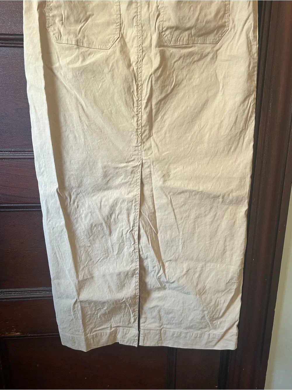 Maeve by Anthropologie Colette Linen Blend Maxi Skirt